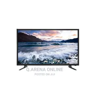 Saachi 32 Inch Flat Screen TV - Black With Inbuilt Decoder