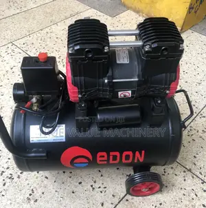 Silent Air Compressor 25 Lites Black