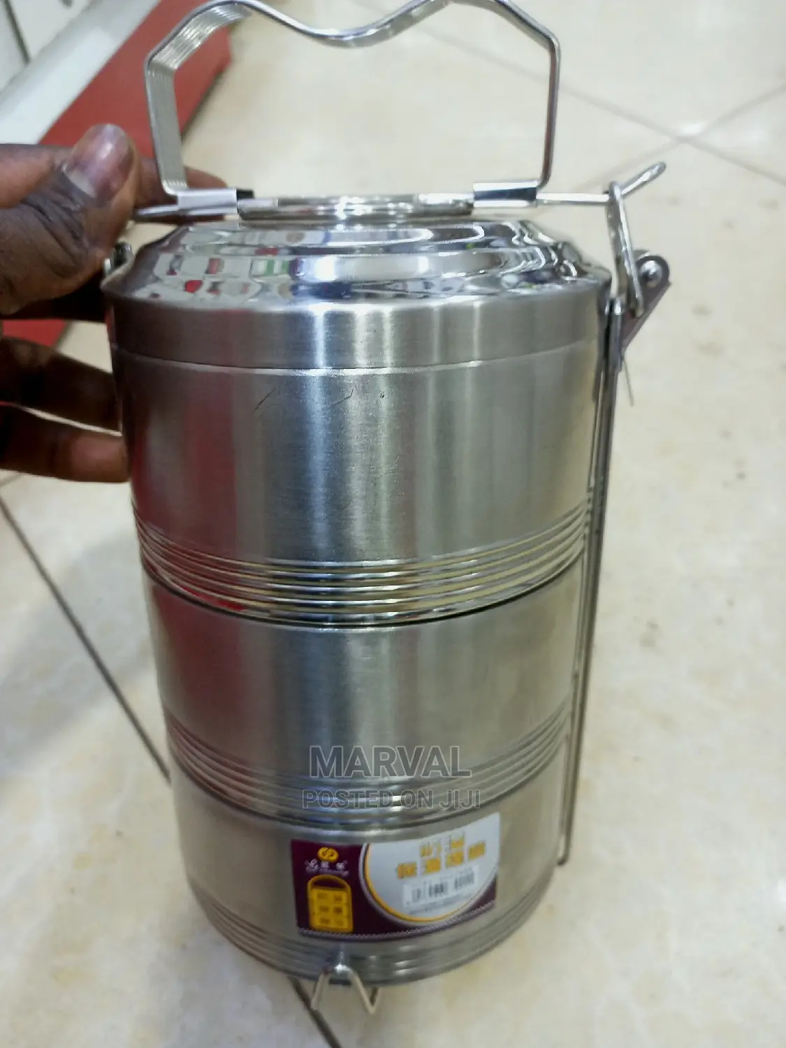 Three Layers Dubai Insulation Food Pot