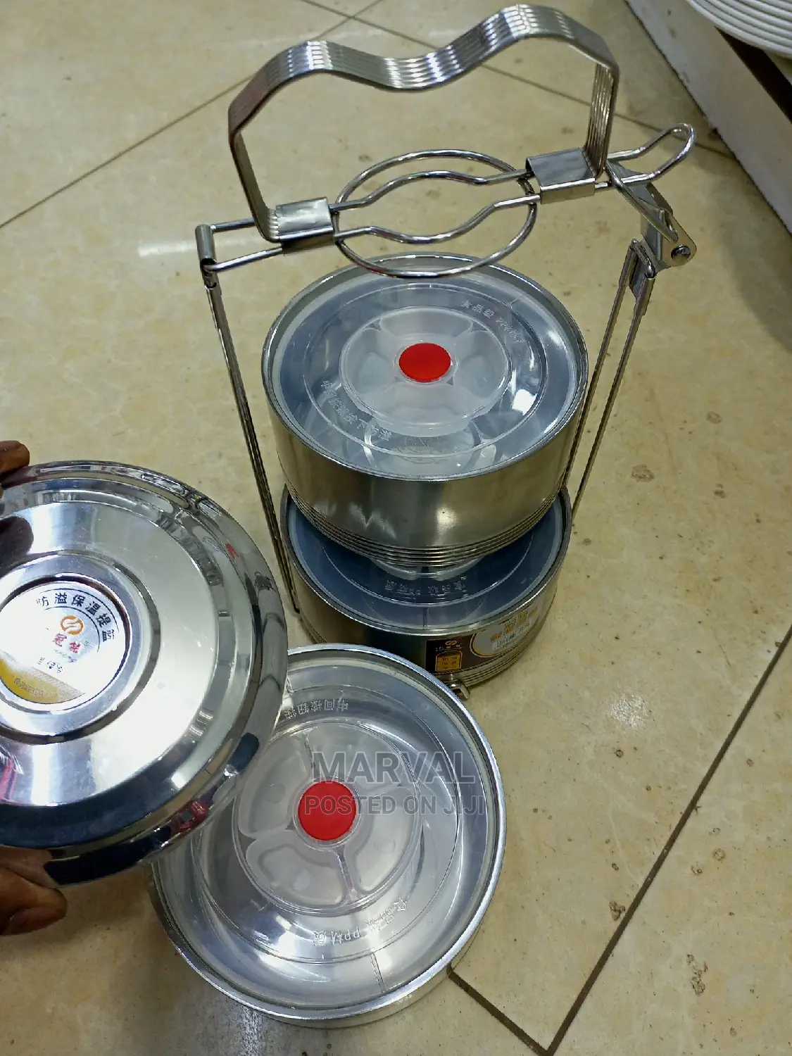 Three Layers Dubai Insulation Food Pot
