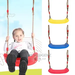 Indoor And Outdoor Kids Play Swing With Adjustable Ropes