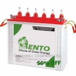 100ah Lento Tublar Battery