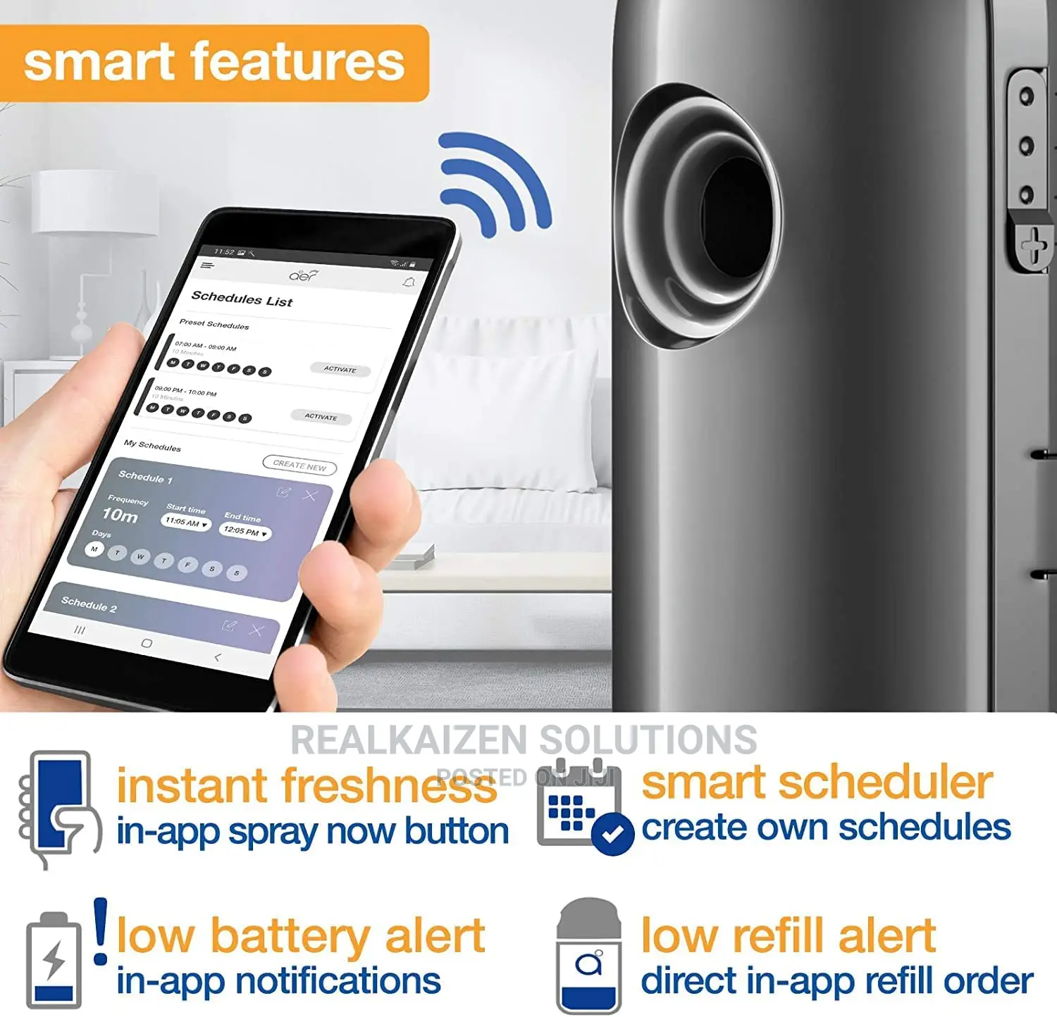 STELLA Smartmatic Bluetooth Parfum'ist Coffee Air Freshener