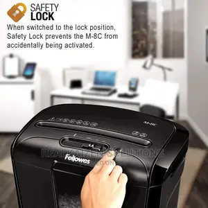 FELLOWES 15L Powershred 8-Sheet Cross Cut Shredder