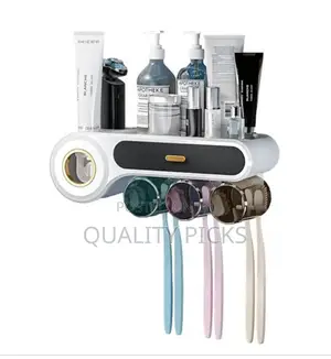 Wall Mounted Toothbrush Holder