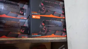 Gaming Keyboard, Mouse, Headset and Mouse Pad