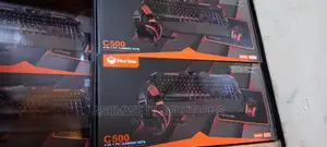Gaming Keyboard, Mouse, Headset and Mouse Pad