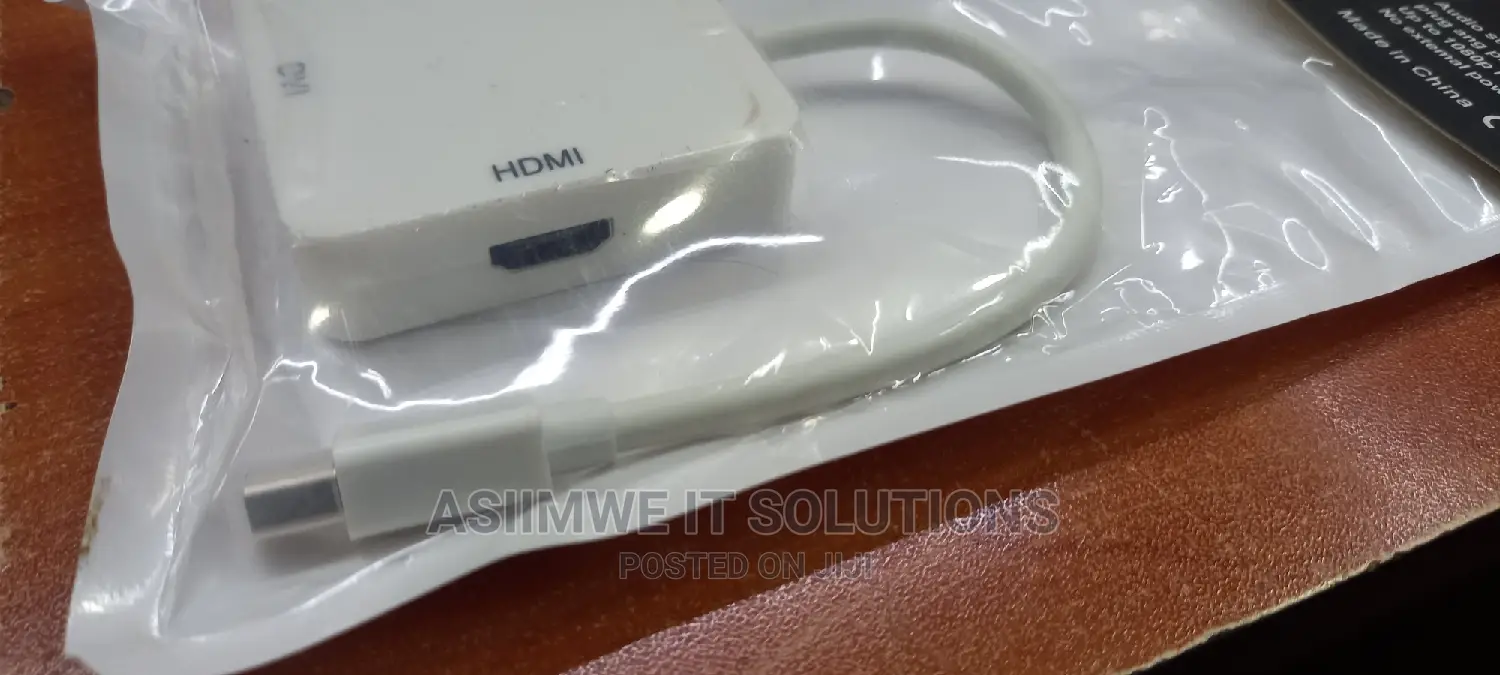 Thunderbolt to HDMI, DVI,VGA