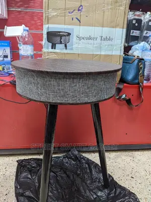 Bluetooth Speaker Side Table