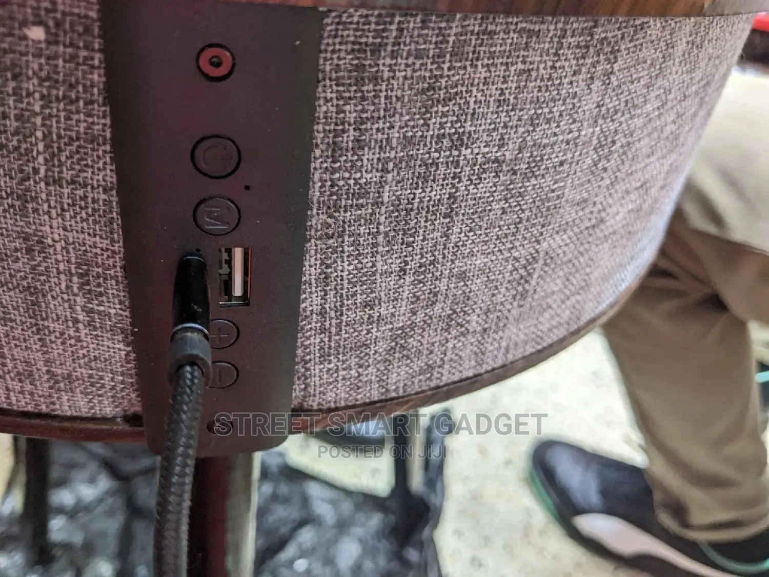 Bluetooth Speaker Side Table