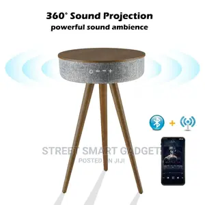 Bluetooth Speaker Side Table