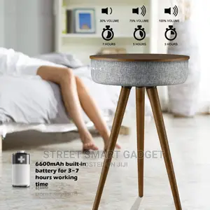 Bluetooth Speaker Side Table