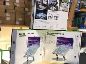 Alluminium Laptop Stand With Cooler