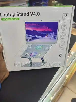 Alluminium Laptop Stand With Cooler