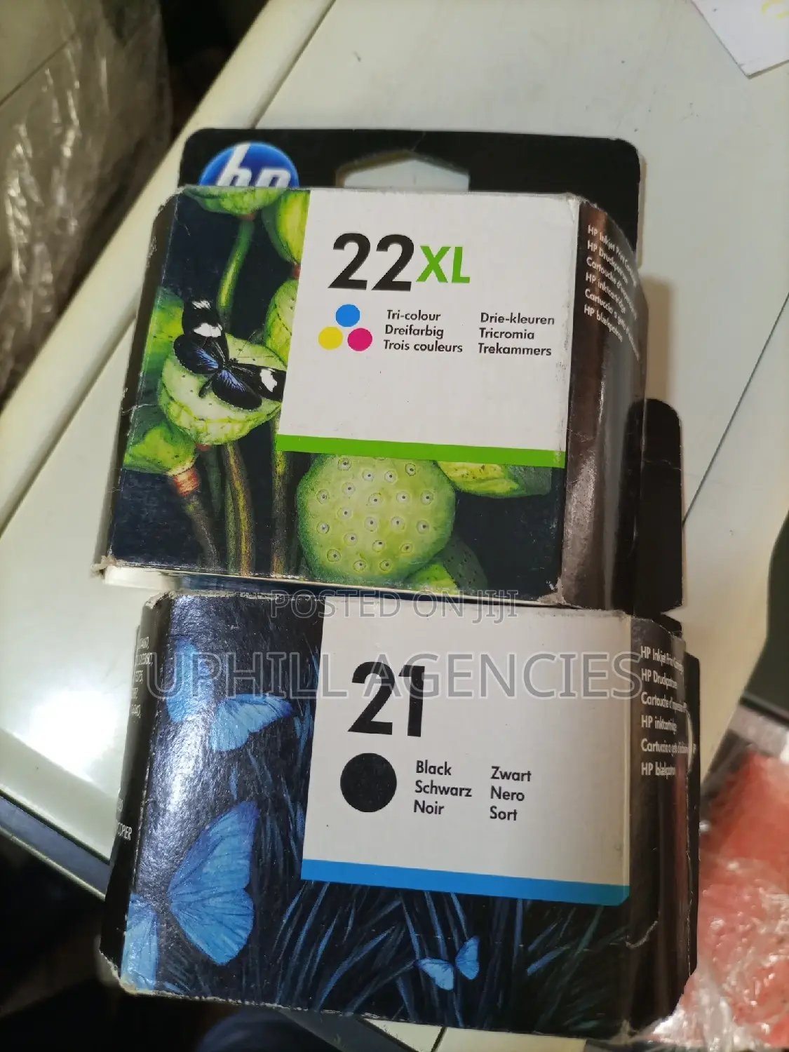 Hp Inkjets 21 and 22