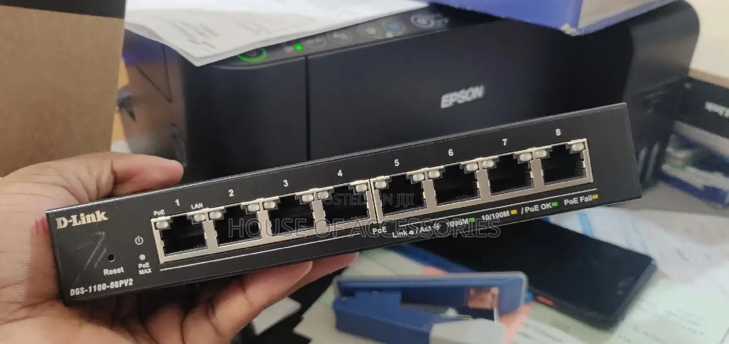 Dlink 8porr Switch Dgs 1100
