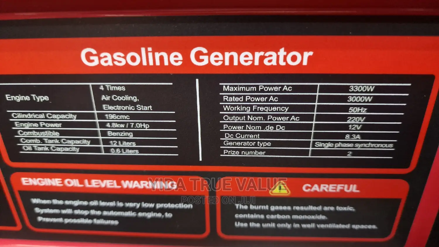 Edon Generator PT-3300L