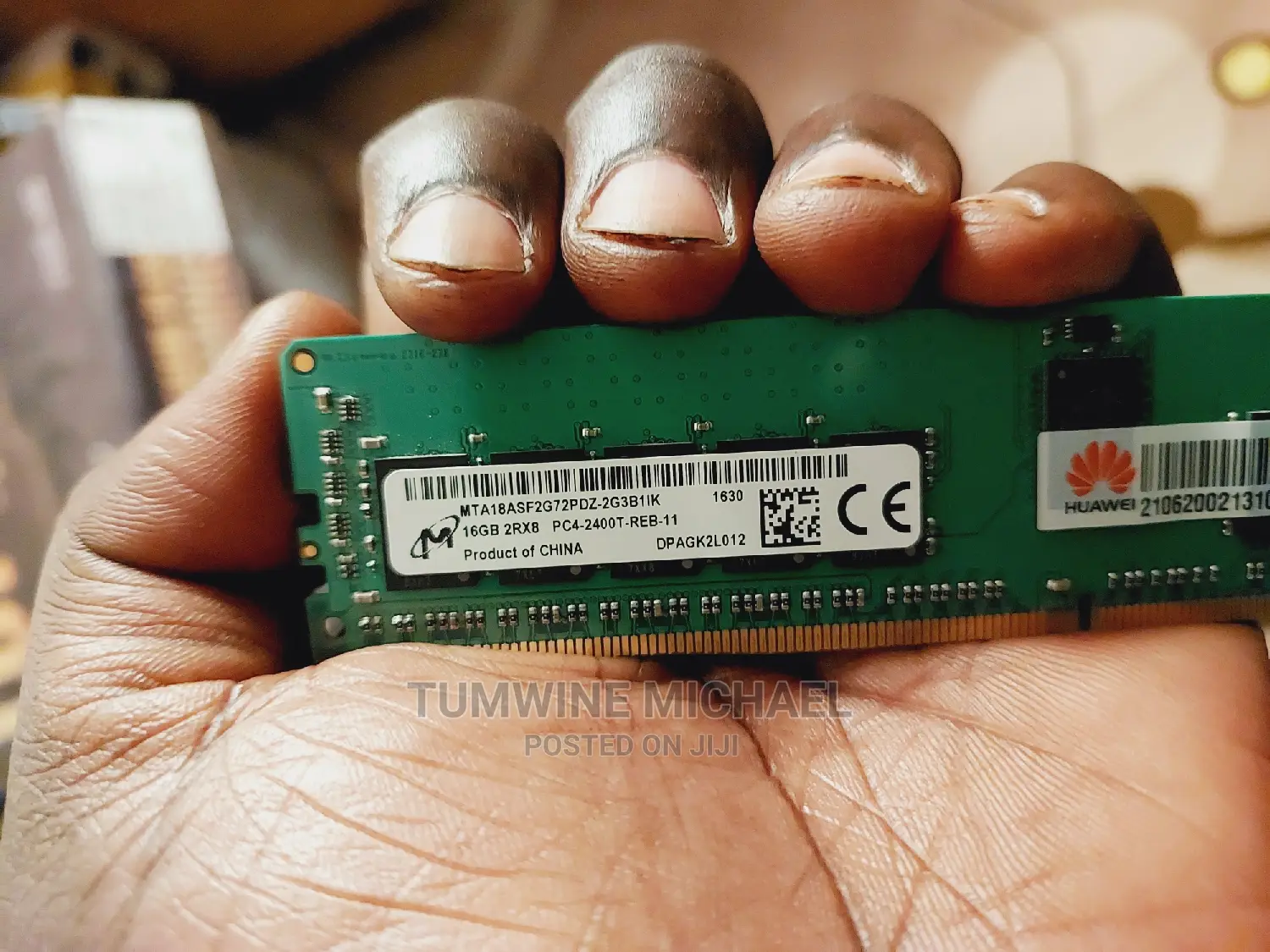 Ddr4 Server Ram 16gb 2rx8 Pc42400t -R