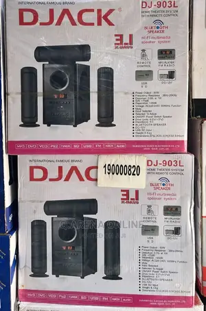 Djack 903 Speaker With Bluetooth,USB and Radio