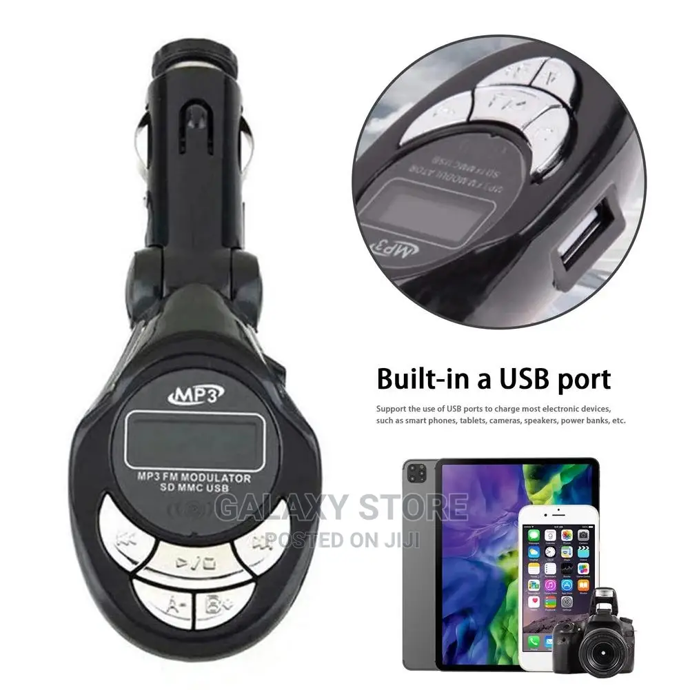 Car MP3 Player Car FM Transmitter Modulator USB