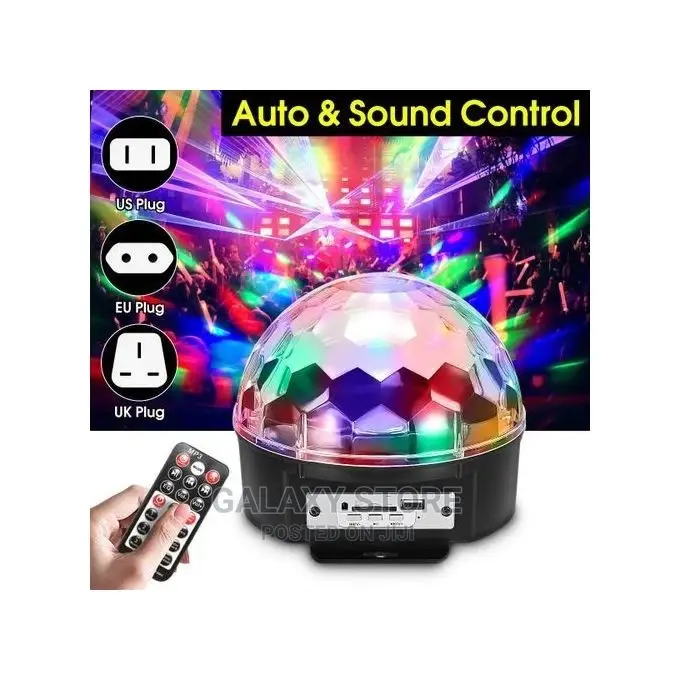 Led Magic Ball Light Disco Dj Party With Mp3 For Entertainment