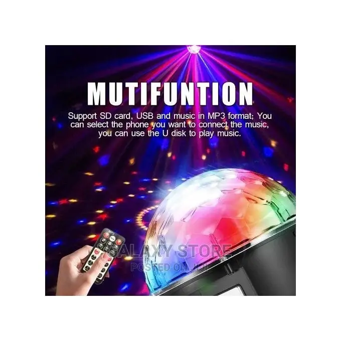 Led Magic Ball Light Disco Dj Party With Mp3 For Entertainment