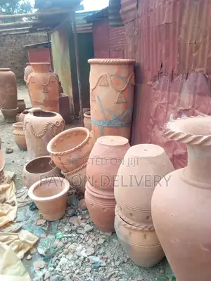 All Clay Flower Pots