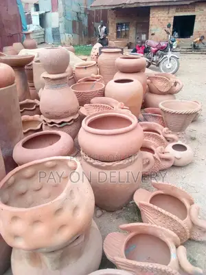 All Clay Flower Pots