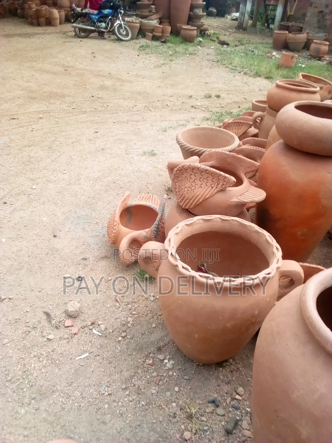 All Clay Flower Pots