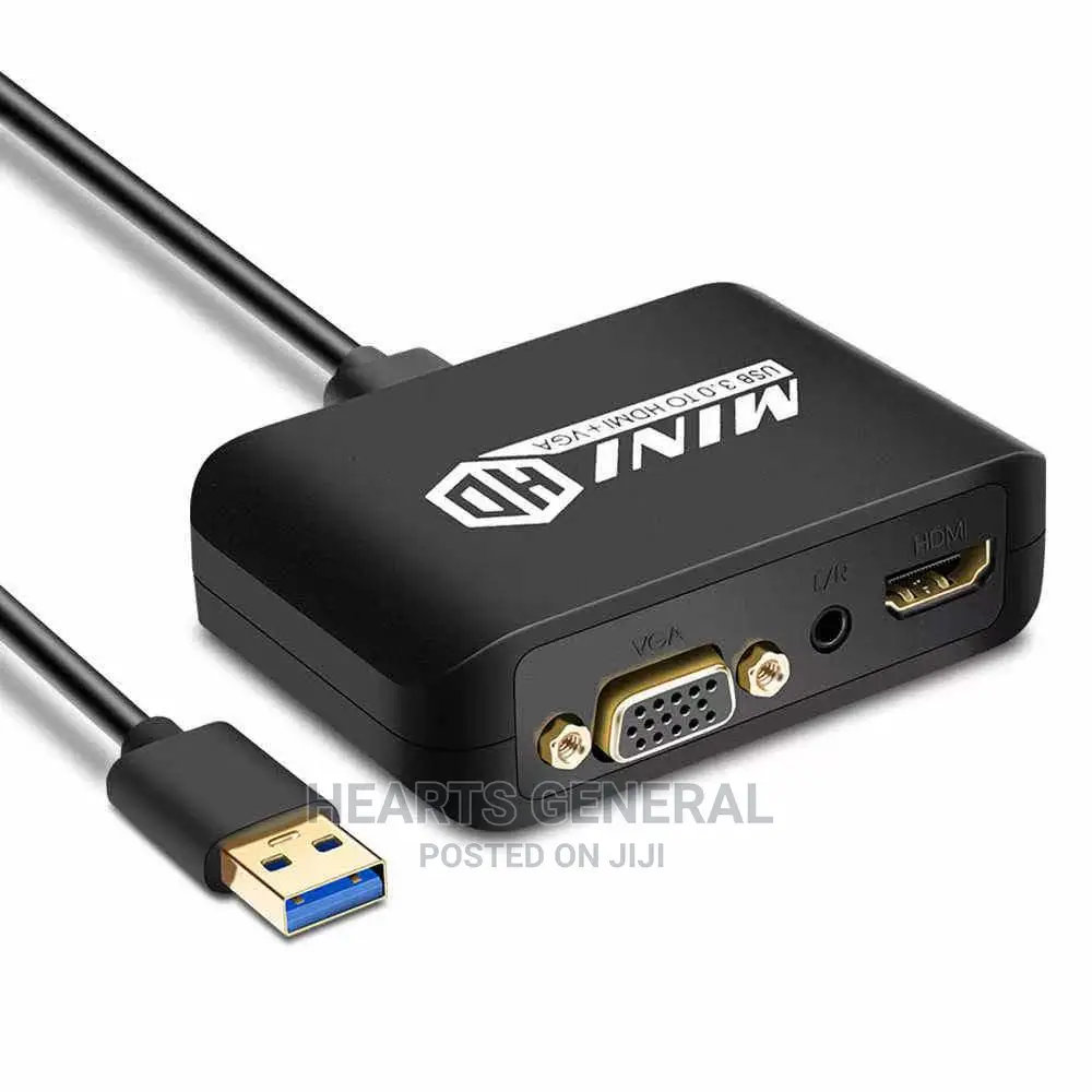 USB To HDMI / VGA / Audio Adapter