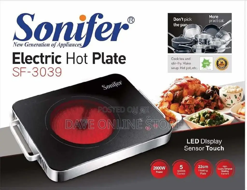 Sonifer Infrared Hot Plate .