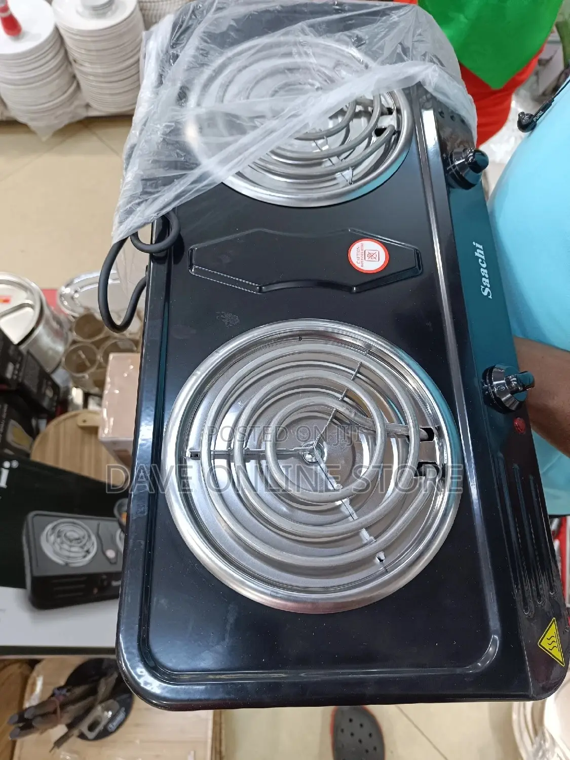 Saachi Double Hot Plate