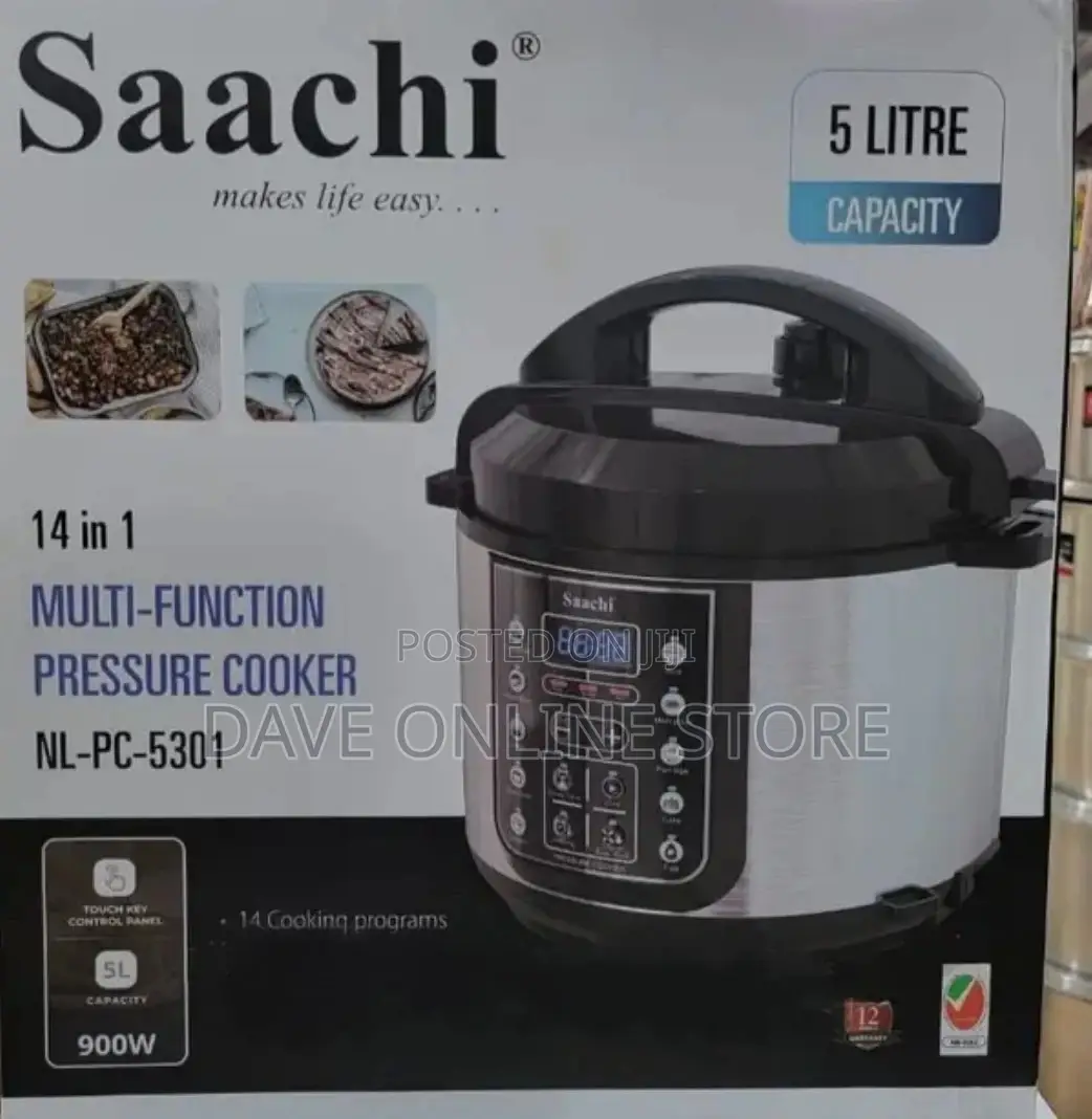 5L Saachi Electric Multi Functional Pressure Cooker