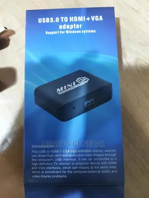 USB To HDMI / VGA / Audio Adapter