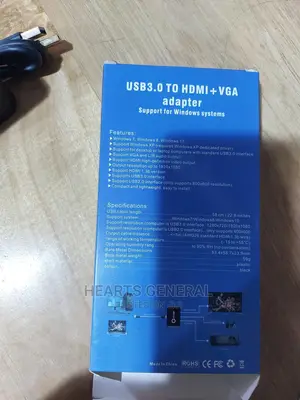 USB To HDMI / VGA / Audio Adapter