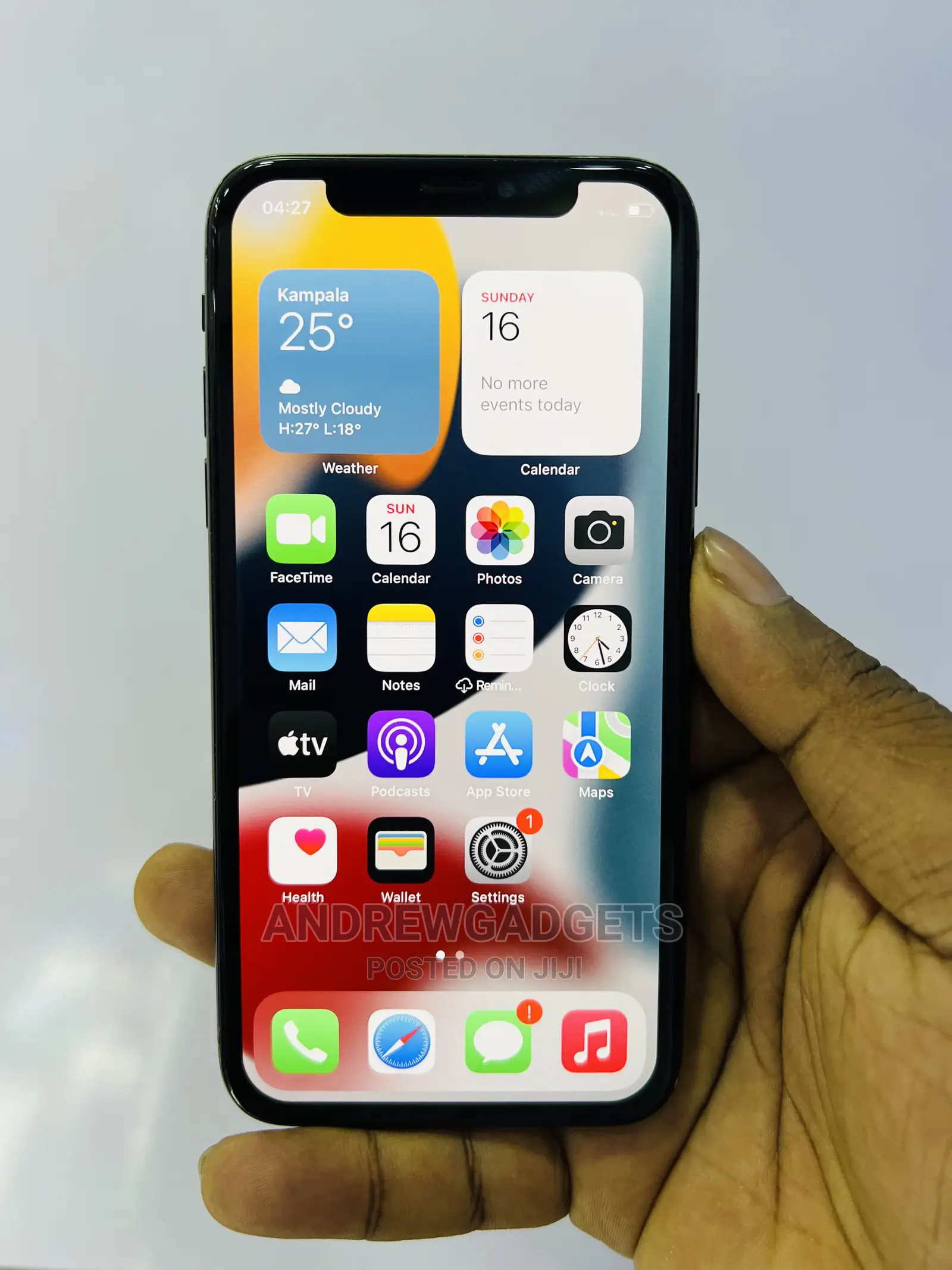 Apple iPhone X 64 GB Black