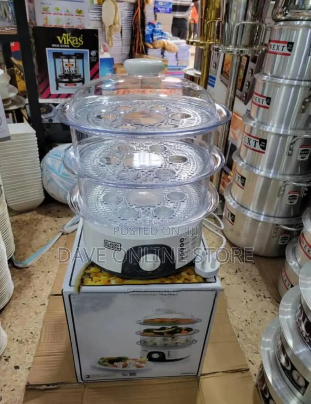 Black-Decker 3 Tier Food Steamer