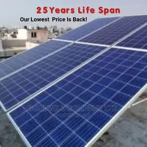 100w Solar Panels With 25yrs Life Span