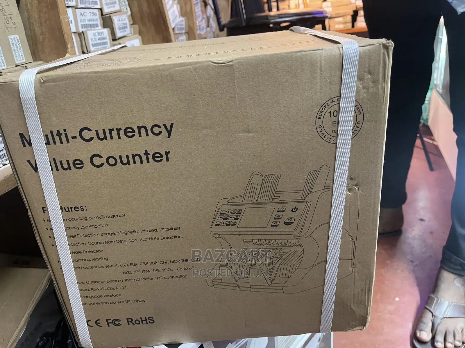 Money Counter With Fake Note Detection,Sorter | Bill Counter