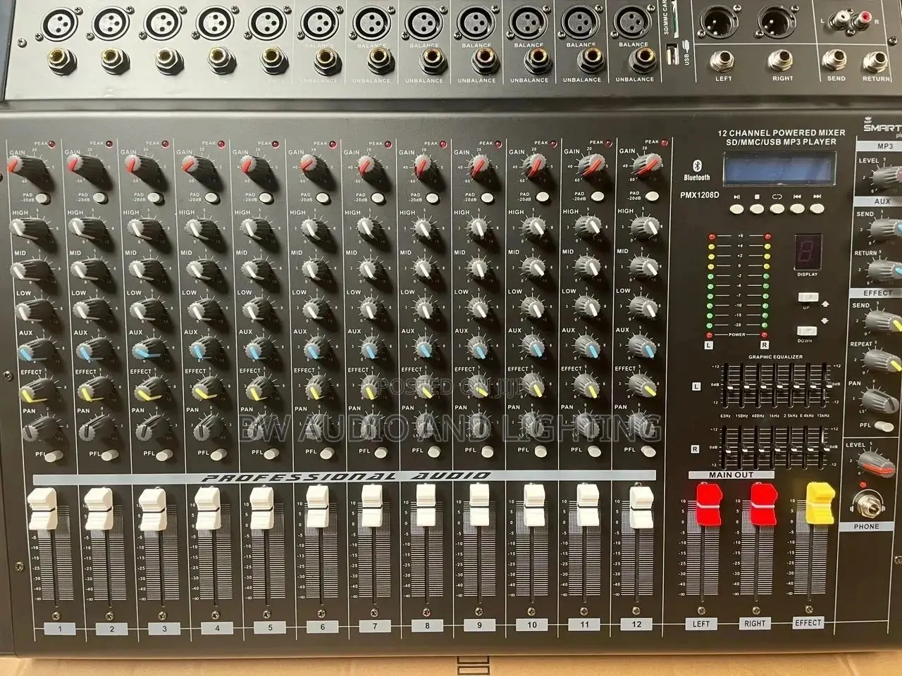 12channel Power Mixer