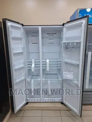670l Hisense Silver Side by Side New
