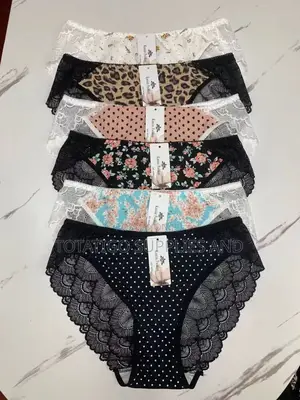 12 Pieces Cotton Ladyz Knickers