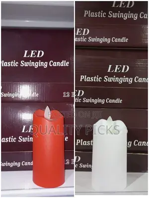 Led Plastic Swinging Candle