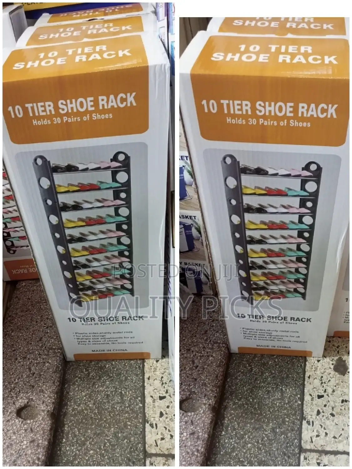 10 Tier Shoe Rack
