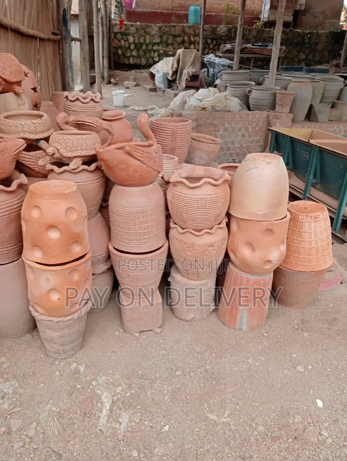 Flower and Fire Pots