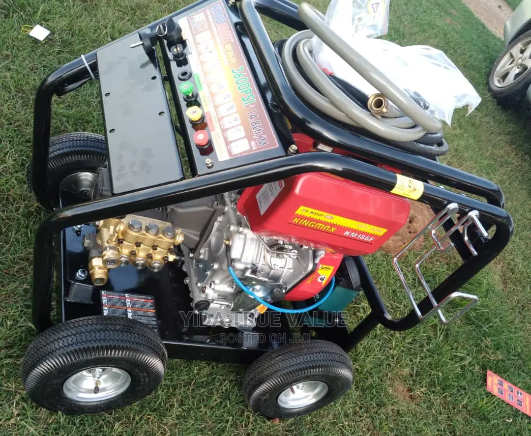 Diesel Car Washer With 4 Wheels Kingmax