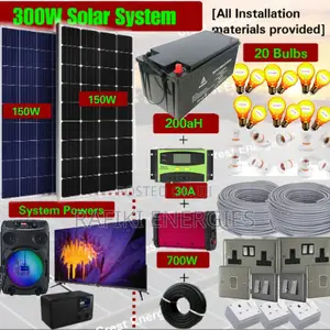 300W Solar System / Full Kit