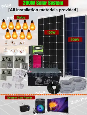 200W Solar System / Full Kit