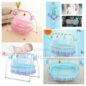 Baby Cradle Auto-Swing Bed