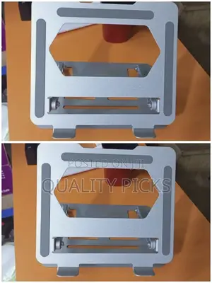 Metallic Ergonomic Adjustable Laptop Stand